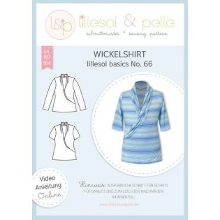 Schnittmuster - Lillesol & Pelle - Lillesol Basics  No. 66 - Wickelshirt