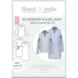 Schnittmuster - Lillesol & Pelle - Lillesol Women No. 70 - Blusenshirt & Kleid - Kaia