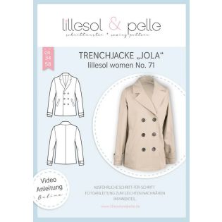 Schnittmuster - Lillesol & Pelle - Lillesol Women No. 71 - Trenchjacke - Jola