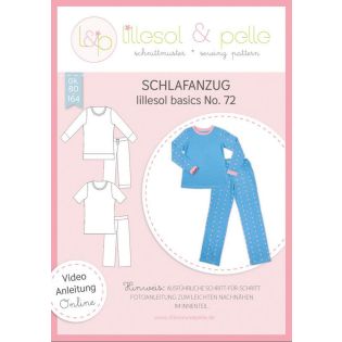 Schnittmuster - Lillesol & Pelle - Lillesol Basics  No. 72 - Schlafanzug