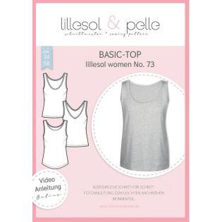 Schnittmuster - Lillesol & Pelle - Lillesol Women No. 73 - Basic - Top 