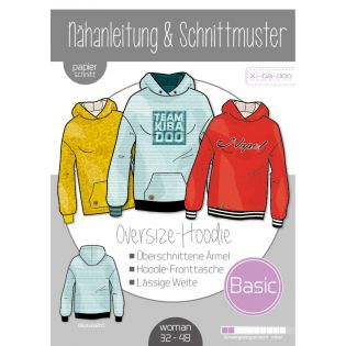 Schnittmuster - ki - ba - doo - Basic - Oversize - Hoodie - Woman