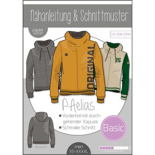 Schnittmuster - ki - ba - doo - Hoodie Paelias - Man