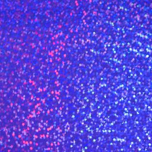 Plotterfolie - Flexfolie - Glitzer  - blau multicolor