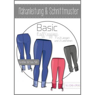 Schnittmuster - ki - ba - doo - Basic - Raff - Leggings - Woman