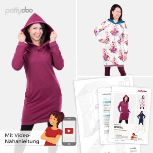 Schnittmuster - pattydoo - Ronja - Sweatkleid 