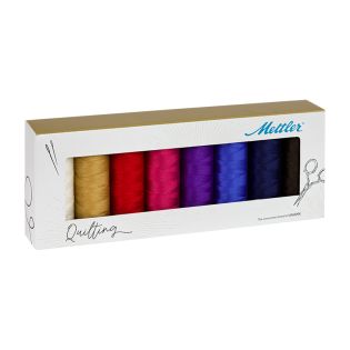 Silk Finish Cotton 8er Quilting-Kit