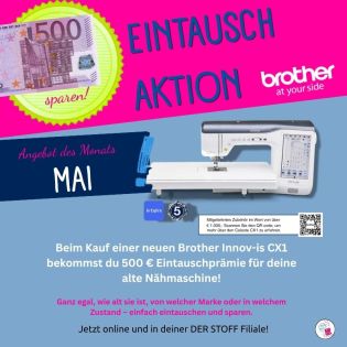 brother - MAIANGEBOT - innov-is Celeste CX1 - Näh- und Quiltmaschine