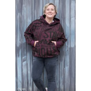 Swafing French Terry - Stay curiuos Schriftzug - Thorsten Berger