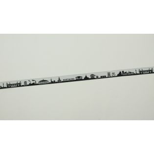 Webband - Skyline Dortmund - schwarz/weiß