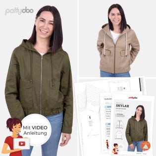 Schnittmuster - pattydoo - SKYLAR - Damen Anorak