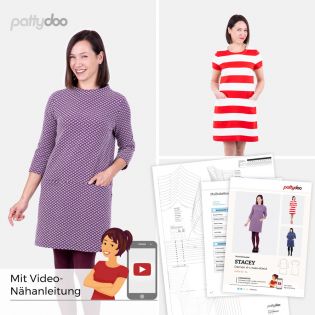 Schnittmuster - pattydoo - Stacey - A-Linien-Kleid 