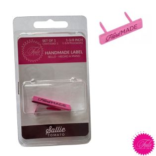 Tula Pink - Handmade Label - pink