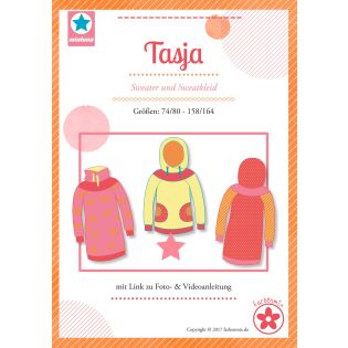 Schnittmuster - Farbenmix - Tasja - Hoodie & Sweatkleid
