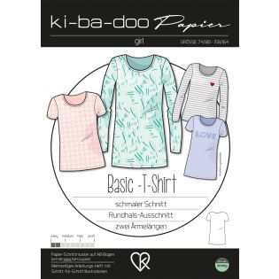 Schnittmuster - ki - ba - doo - Basic - Shirt und Tunika - Girls