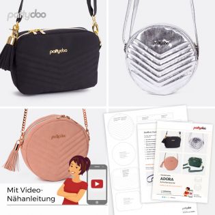 Schnittmuster - pattydoo - Adora - Schultertasche 