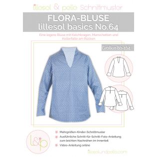 Schnittmuster - Lillesol & Pelle - Basics No. 64 - Flora -Bluse 