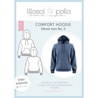 Schnittmuster - Lillesol & Pelle - lillesol men No.5 - Comfort Hoodie