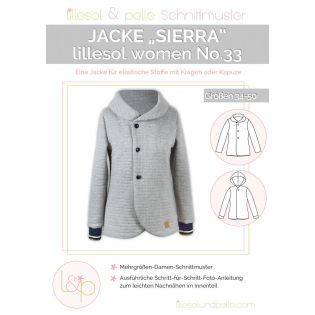 Schnittmuster - Lillesol & Pelle - Lillesol Woman No. 33 - Jacke Sierra