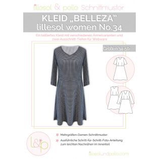 Schnittmuster - Lillesol & Pelle - Lillesol Woman No. 34 - Kleid „Belleza"