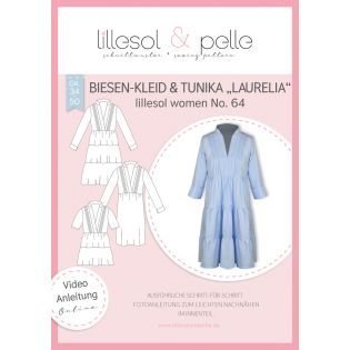 Schnittmuster - Lillesol & Pelle - Lillesol Women No. 64 - Biesen - Kleid & Tunika - Laurelia