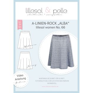 Schnittmuster - Lillesol & Pelle - Lillesol Women No. 66 - A - Linien - Rock - Alba