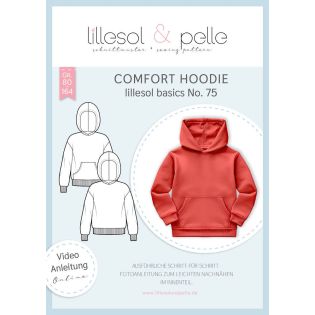 Schnittmuster - Lillesol & Pelle - Basics No. 75 - Comfort Hoodie