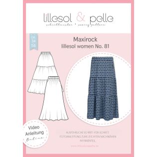 Schnittmuster - Lillesol & Pelle - Lillesol Women No. 81 - Maxirock