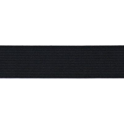 Gummiband - 35 mm - uni - schwarz