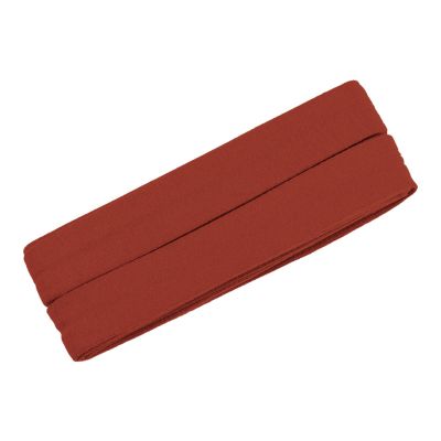 Jerseyschrägband - 40/20 - 3m Coupon - rost  