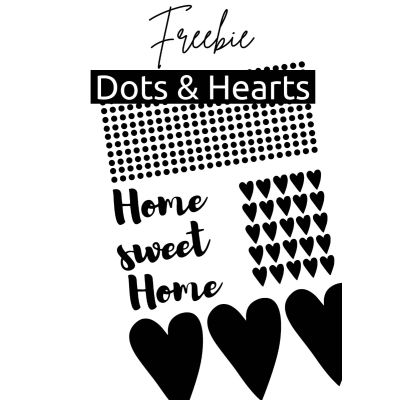 Freebie - Dots & Hearts 