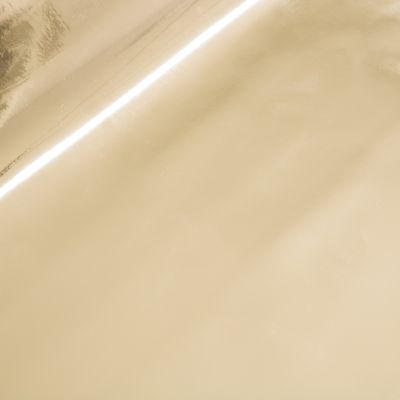 Lederimitat - Spiegel - gold - 50x140 cm