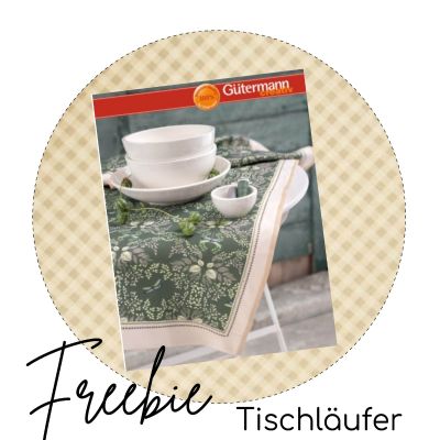 Freebie - Anleitung Tischläufer - Natural Beauty