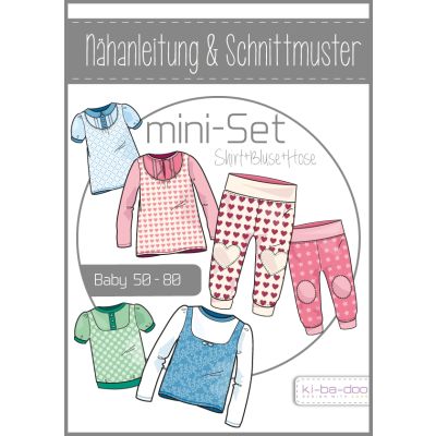 Schnittmuster - ki - ba - doo - mini-Set - Baby Girl