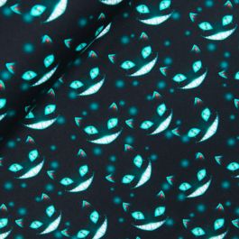 Sweatshirt -Grinsekatze schwarz