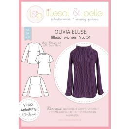 Lillesol & Pelle Patron N°36 Robe Et T-Shirt Jersey Femme - Tailles 34-50, Manches Courtes/Longues/Sans, Col V Ou Rond, Taille Plissée