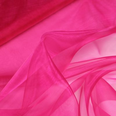 Organza - uni - pink