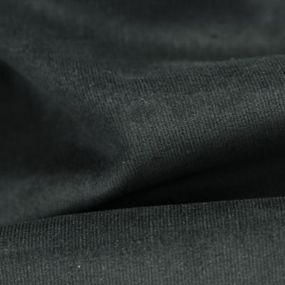 Feincord - Stretch - uni - schwarz