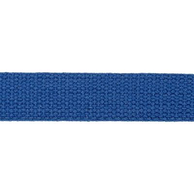 Baumwollgurtband - uni - 30 mm - königsblau