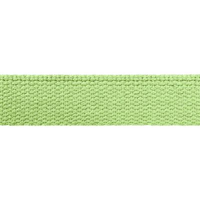 Baumwollgurtband - uni - 30 mm - grasgrün
