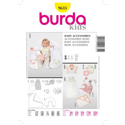 Schnittmuster - burda style - Baby Accessoires