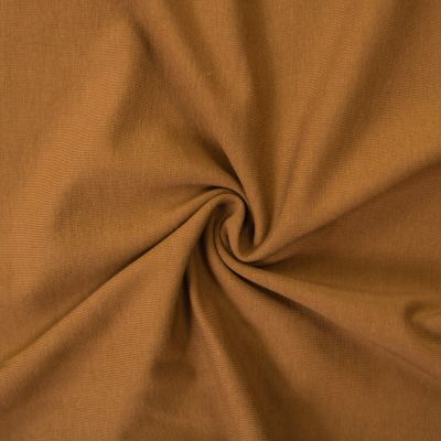 Baumwolljersey - Premium Basic - uni - camel