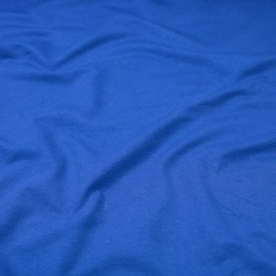 Baumwolljersey - Premium Basic - uni - blau