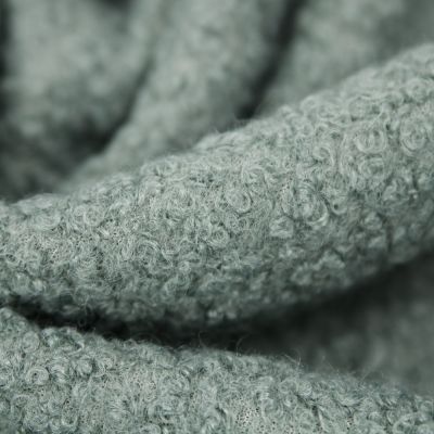 Boucle - Jackenstoff - teal