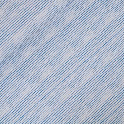 Baumwolljersey - Maritim - Streifen - blau - weiss