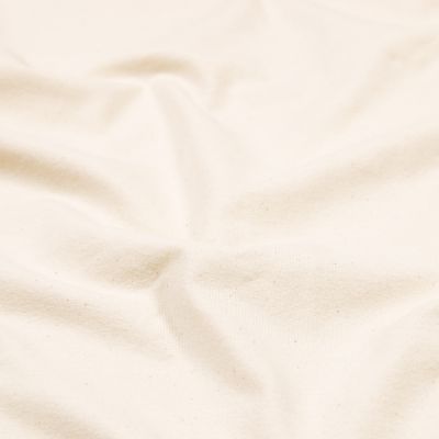 Bio - Baumwolljersey - naturell - uni - creme