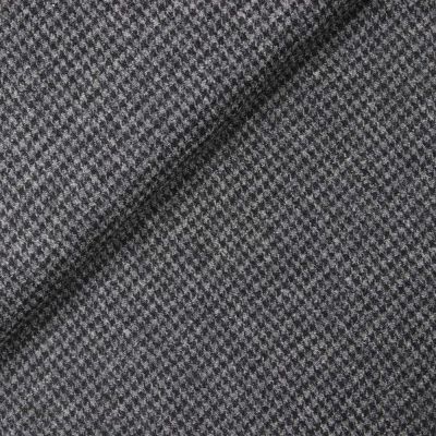 Original Harris Tweed - Hahnentritt - grau - schwarz