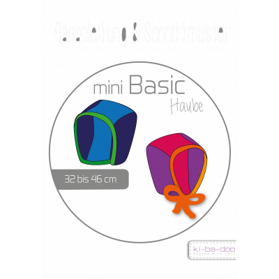 Schnittmuster - ki - ba - doo - mini Basic Haube - Baby