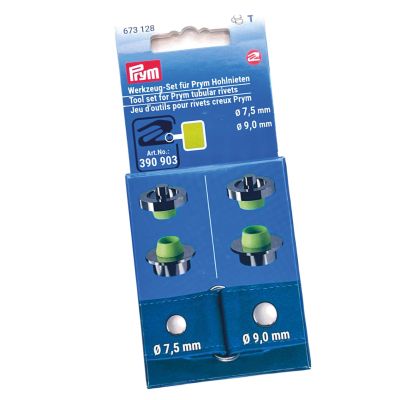 Prym - Werkzeugset für Vario Creative Tool - Ösen mit Scheiben - Ø 7,5 und 9 mm