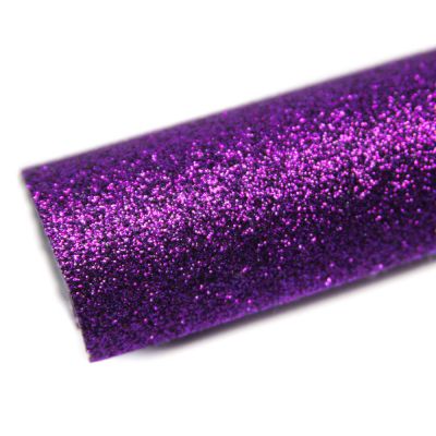 Deko - Glitzerstoff - Zuschnitt - 68 x 45 cm - violett